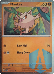 Mankey - 106/193 - Cosmos Holo